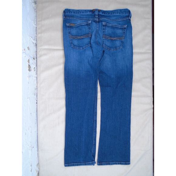 Ariat M7 Slim Fit Straight Leg Medium Wash Blue Jeans Cowboy Western Sz 32x30 - Picture 10 of 11
